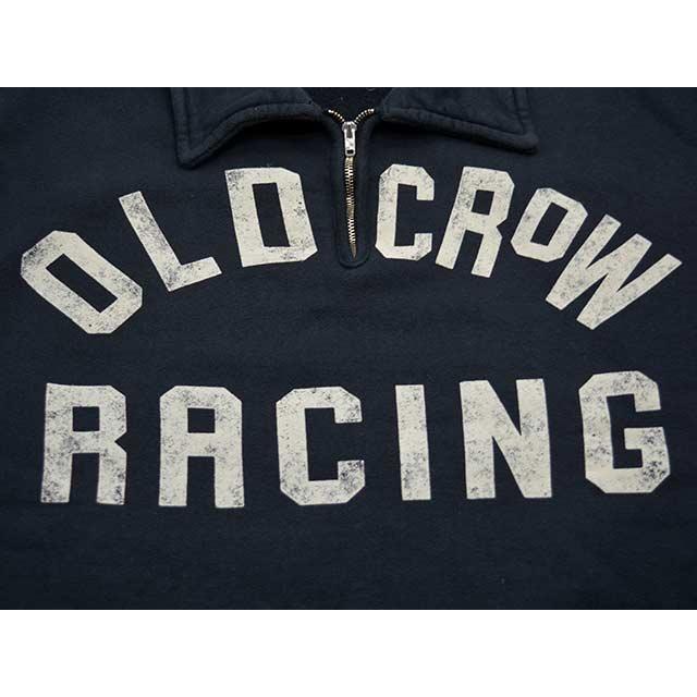 OLD CROW/オールドクロウ】2025SS「Half Zip Sweat”OLD CROW OLD CROW/オールドクロウ】2025SS「Half Zip Sweat”OLD CROW