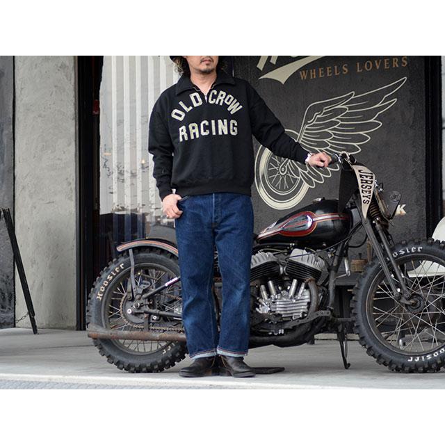 OLD CROW/オールドクロウ】2025SS「Half Zip Sweat”OLD CROW OLD CROW/オールドクロウ】2025SS「Half Zip Sweat”OLD CROW