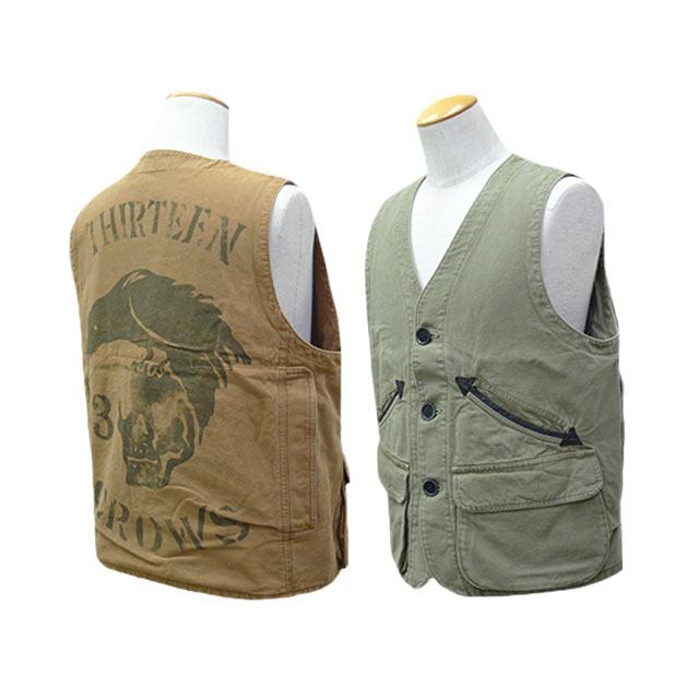 全2色【OLD CROW/オールドクロウ】2025AW「Thirteen Crows Tool Vest