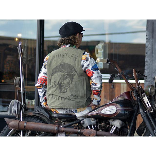 全2色【OLD CROW/オールドクロウ】2025AW「Thirteen Crows Tool Vest
