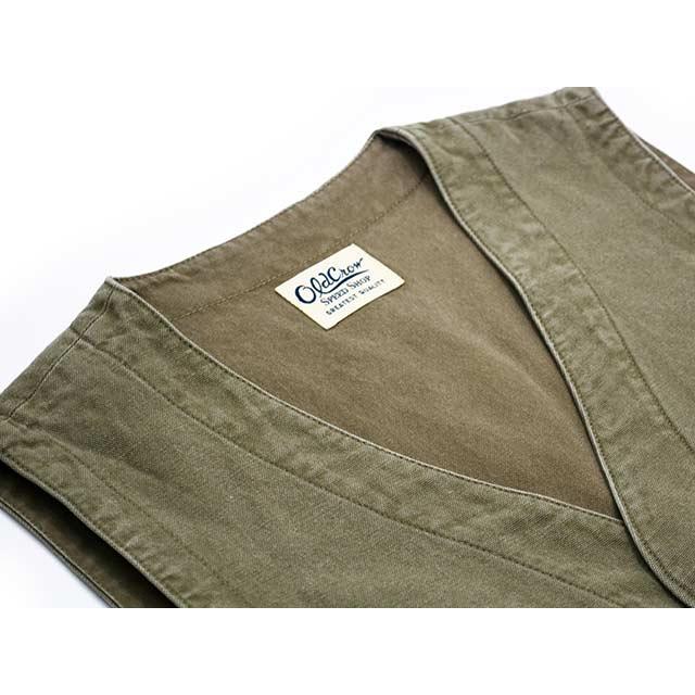 全2色【OLD CROW/オールドクロウ】2025AW「Thirteen Crows Tool Vest