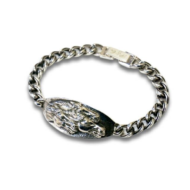 Peanuts&Co/ピーナッツカンパニー】「Horse Plate Bracelet/ホース