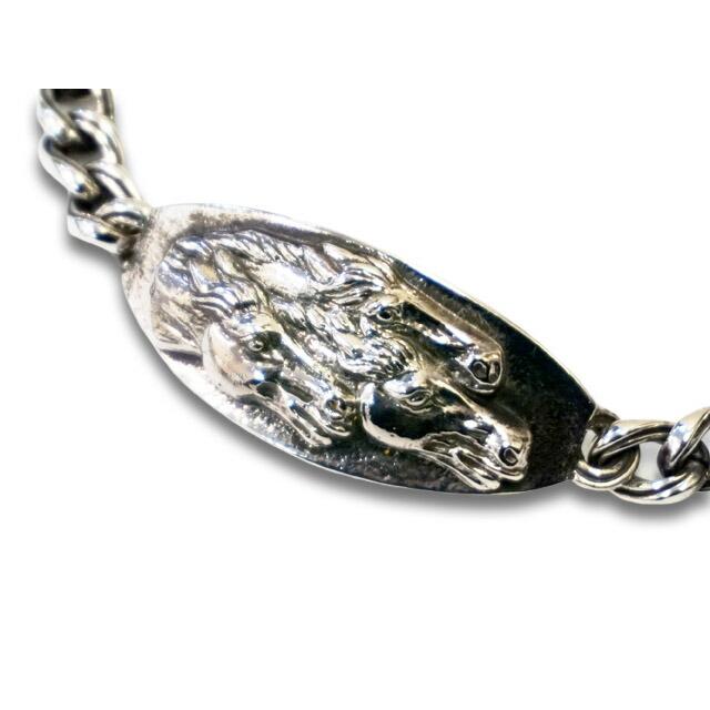 Peanuts&Co/ピーナッツカンパニー】「Horse Plate Bracelet/ホース