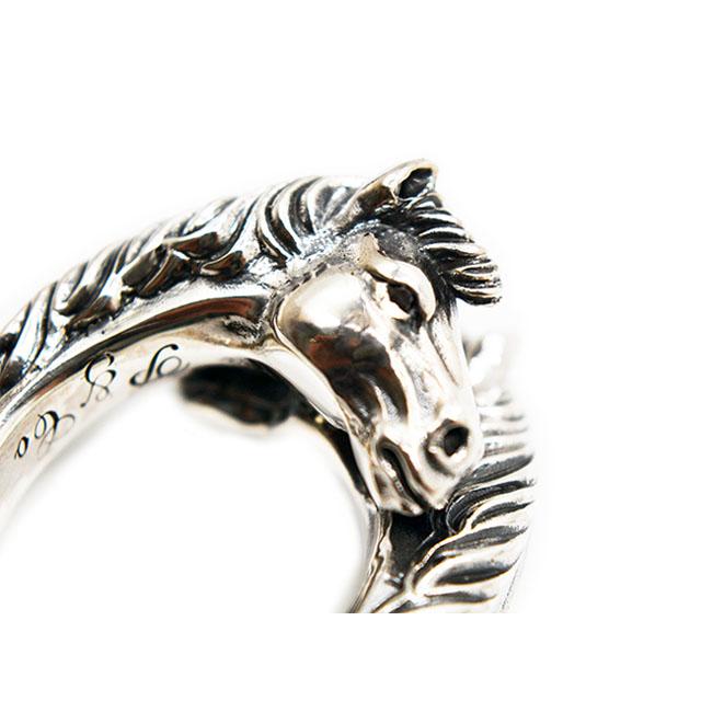 Peanuts&Co/ピーナッツカンパニー】「Two Face Horse Ring/トゥー