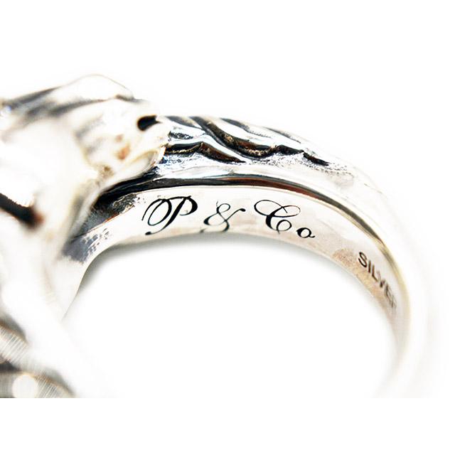 Peanuts&Co/ピーナッツカンパニー】「Two Face Horse Ring/トゥー