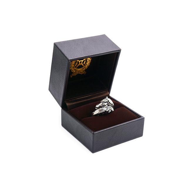 Peanuts&Co/ピーナッツカンパニー】「Two Face Horse Ring/トゥー