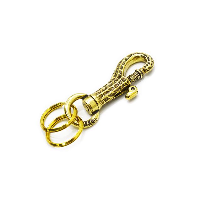 【Peanuts&Co/ピーナッツカンパニー】「Peanuts Pattern Key Hook/ピーナッツパターンキーフック」(Brass)(ピーナッツアンドコー/アクセサリー/アメカジ) |  | 02