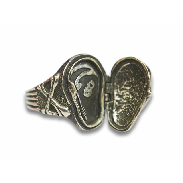 Peanuts&Co/ピーナッツカンパニー】「Skull Poison Ring”Diamond