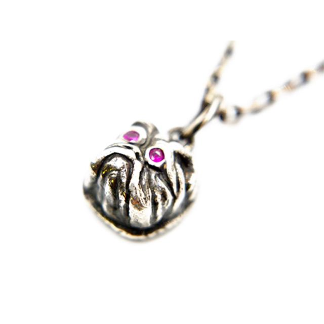 Peanuts&Co/ピーナッツカンパニー】「Small Bull Dog Pendant＆Chain