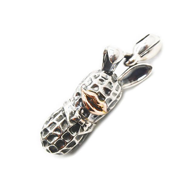 【Peanuts&Co/ピーナッツカンパニー】「Stash Bunny Peanuts Key Holder/スタッシュバニーピーナッツキーホルダー」(Silver×K10PG)(ピーナッツアンドコー)の画像