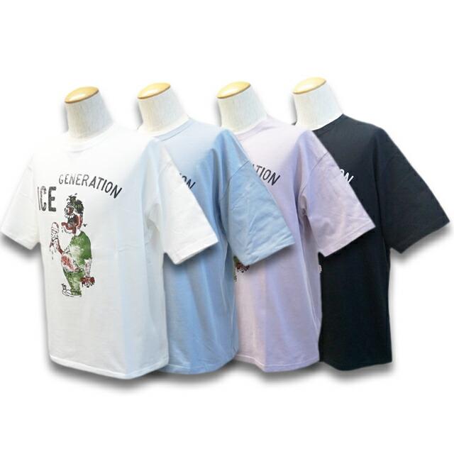 POP EYES/ポップアイズ】2022SS「Crew Neck S/S Easy Tee”ICE