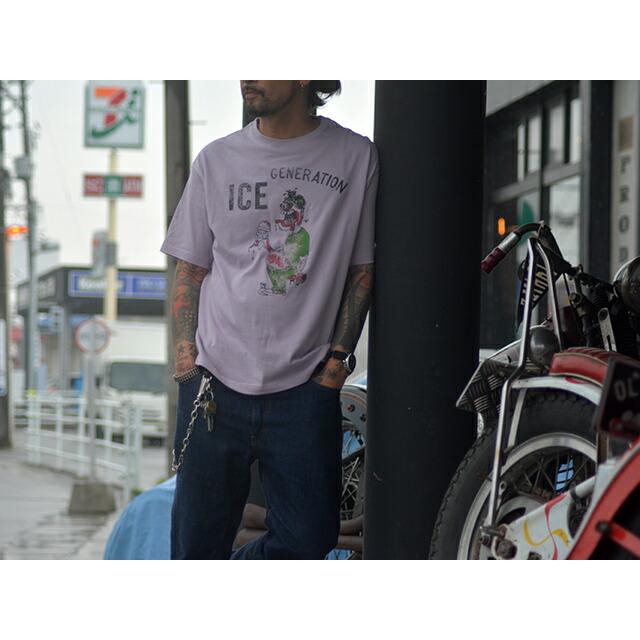 50% OFF)【POP EYES/ポップアイズ】2022SS「Crew Neck S/S Easy Tee