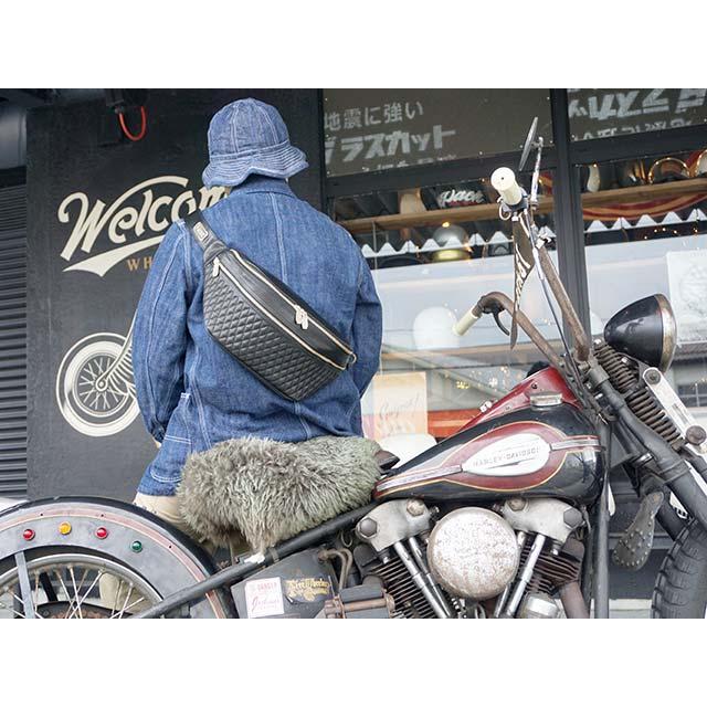 PARASITE/パラサイト】「Horsehide Waist Bag”Type1”/ホース