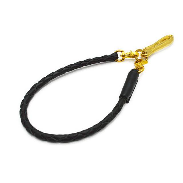 全2色【Round head/ラウンドヘッド】「Wallet Rope”Four Braids