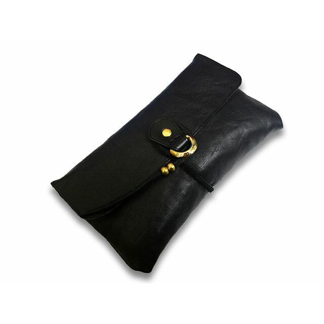 全3色【Round head/ラウンドヘッド】「Shag Pouch/シャグポーチ