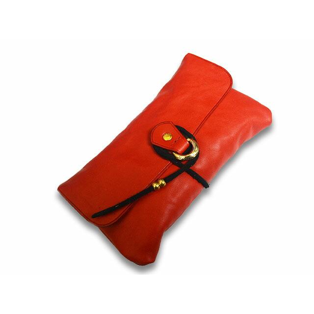 全3色【Round head/ラウンドヘッド】「Shag Pouch/シャグポーチ