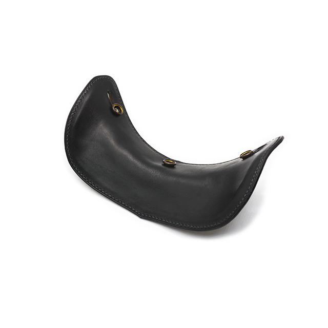Round head/ラウンドヘッド】「Leather Visor”MTX”/レザーバイザー”MTX