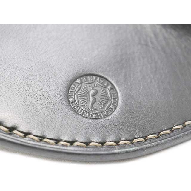 Round head/ラウンドヘッド】「Leather Visor”Regular”/レザーバイザー