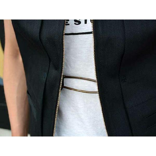 30% OFF)全3色RED TAiL/レッドテイル「Cross Denim Vest ”3rd”/クロス