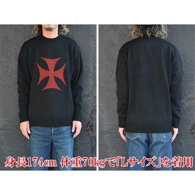 全2色【RED TAiL/レッドテイル】2024AW「BiG DADDY MC Sweater/ビッグ 