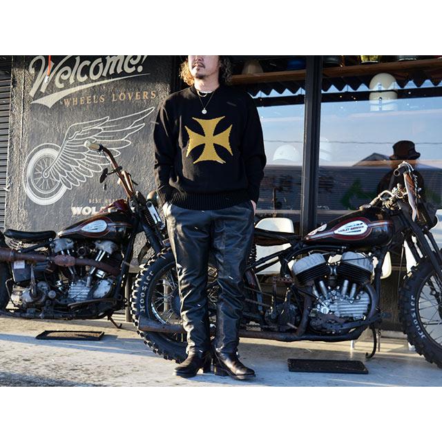 全2色【RED TAiL/レッドテイル】2025AW「BiG DADDY MC Sweater/ビッグ