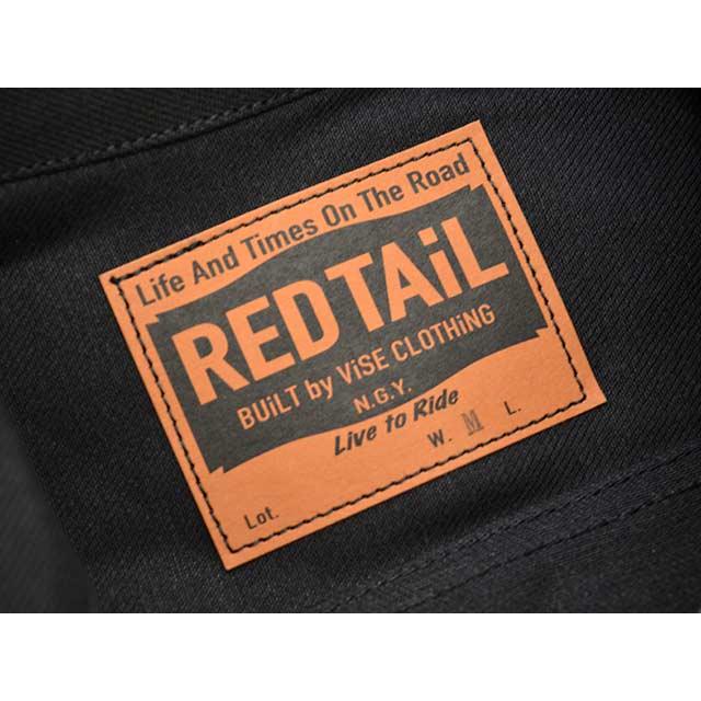 全2色【RED TAiL/レッドテイル】「Cross Denim Vest”6th No Collar
