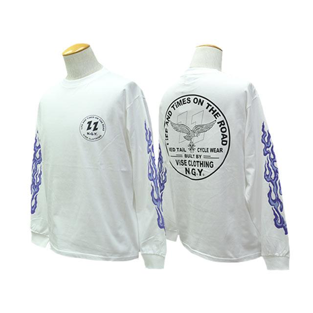全2色【RED TAiL/レッドテイル】2025AW「V22-E L/S Tee/V22-Eロング
