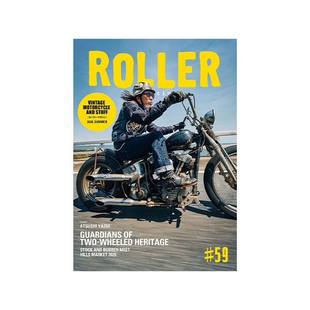 【ROLLER MAGAZINE/ローラーマガジン】VOL.59【ネコポス対応】(RIPPER MAGAZINE/リッパーマガジン/ハーレー/ナックルヘッド/パンヘッド/ウルフパック) | 