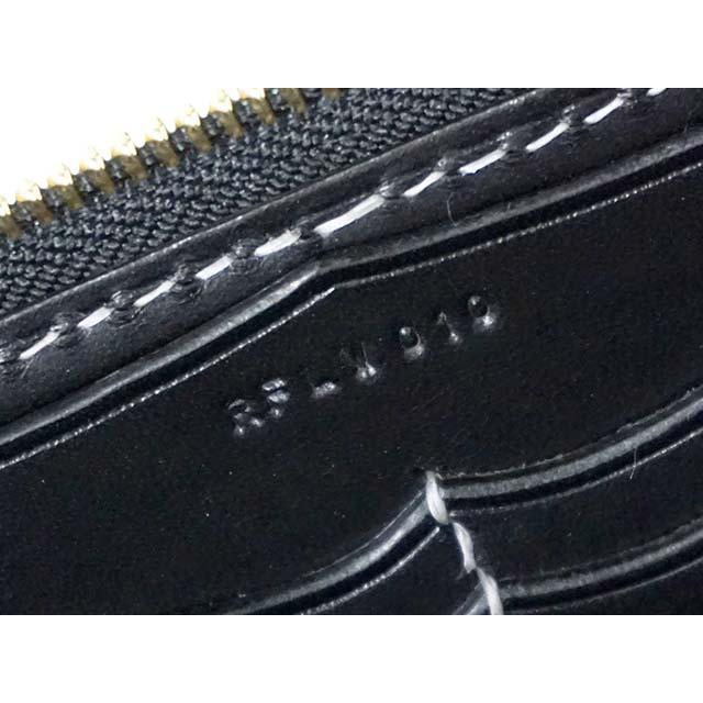 全2色【Round head/ラウンドヘッド】「Diamond Carving Round Zip Wallet/ダイアモンドカービングラウンドジップウォレット」【受注生産品】(ウルフパック)の画像