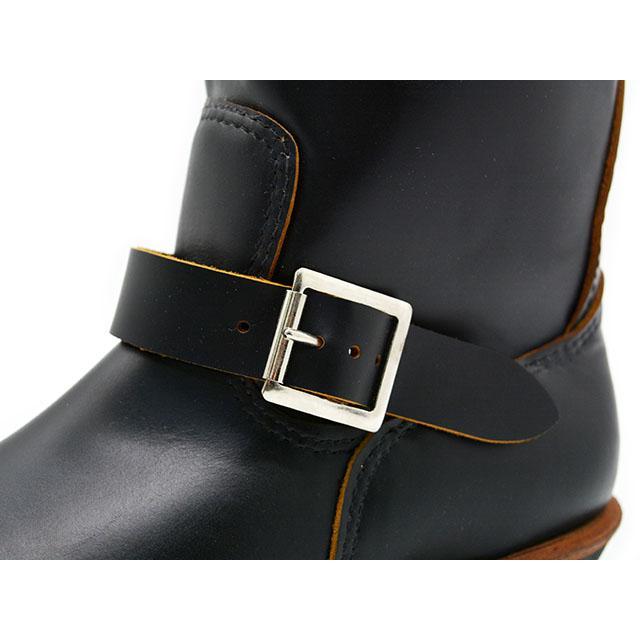 レッドウィング　エンジニアブーツ ブラック レザー バックル RED WING/レッドウイング】「11 inch Engineer”Stovepipe”/11インチ