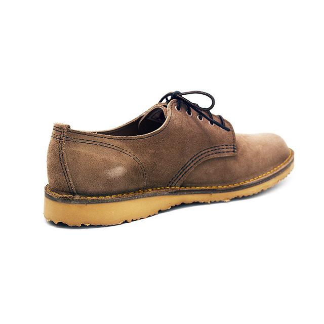 【RED WING/レッドウイング】「Weekender Oxford/ウィークエンダーオックスフォード」(3318/Sandstone”Mohave”Roughout)(ワークブーツ/アメカジ/ウルフパック) |  | 03
