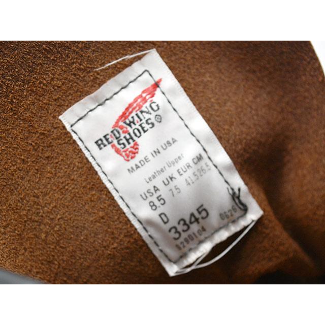 【RED WING/レッドウイング】「Blacksmith/ブラックスミス」(3345/Black”Prairie”)(ワークブーツ/エンジニア/ハーレー/アメカジ/アウトドア/ウルフパック) |  | 10