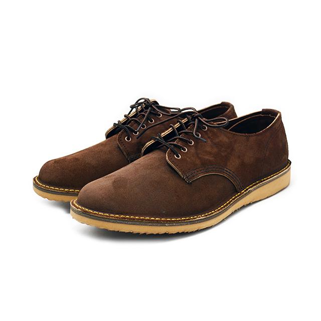 【RED WING/レッドウイング】「Weekender Oxford/ウィークエンダーオックスフォード」(3606/Chocolate”Muleskinner”Roughout)(ブーツ/アメカジ/ウルフパック) |  | 01