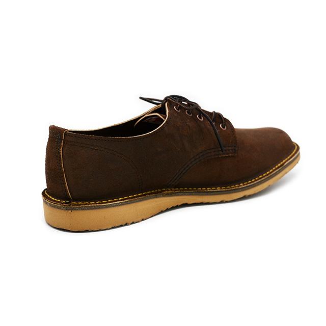 【RED WING/レッドウイング】「Weekender Oxford/ウィークエンダーオックスフォード」(3606/Chocolate”Muleskinner”Roughout)(ブーツ/アメカジ/ウルフパック) |  | 03