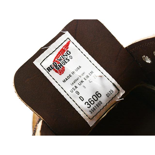 【RED WING/レッドウイング】「Weekender Oxford/ウィークエンダーオックスフォード」(3606/Chocolate”Muleskinner”Roughout)(ブーツ/アメカジ/ウルフパック) |  | 09
