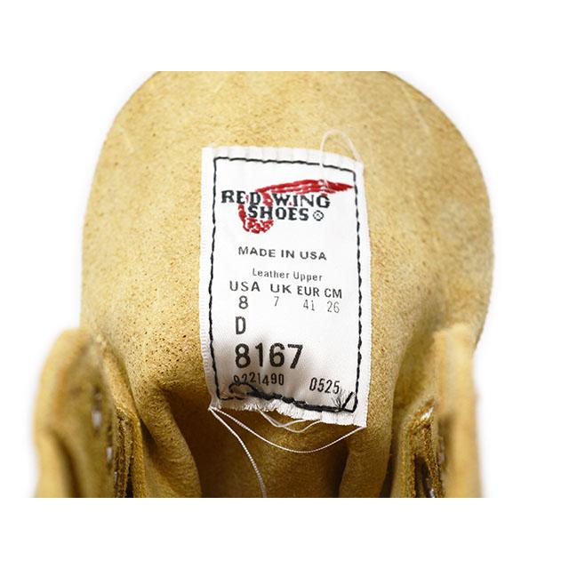 【RED WING/レッドウイング】「6 inch Classic Round/6インチクラシックラウンド」(8167/Hawthorne”Abilene”Roughout)(ワークブーツ/アメカジ/ウルフパック) |  | 09