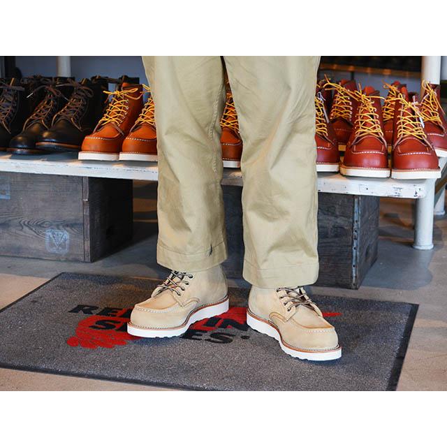 【RED WING/レッドウイング】「6 inch Irish Setter”Moc Toe”/6インチアイリッシュセッター”モックトゥ”」(8833/Hawthorne”Abilene”Roughout)の画像