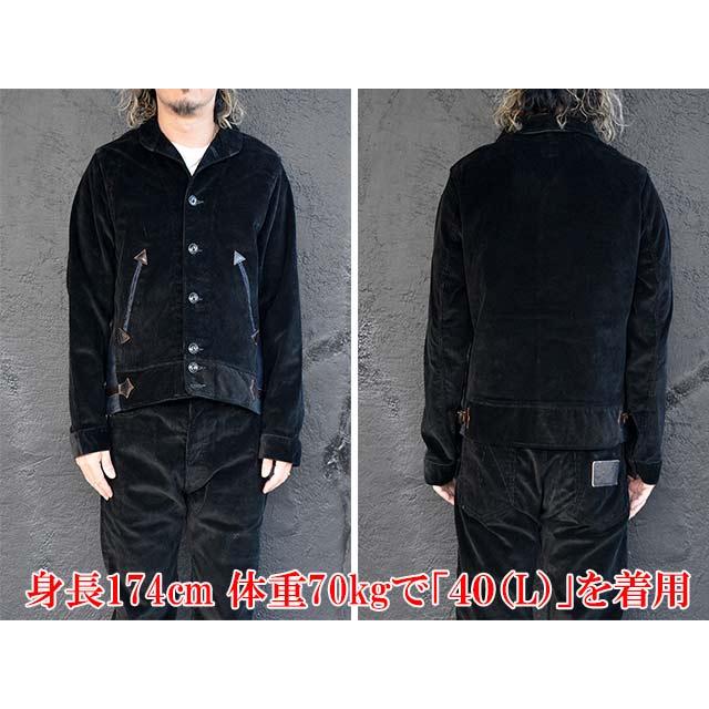 【MISTER FREEDOM/ミスターフリーダム】2024AW「Black Corduroy”SANTA FE”Campus Blouse/ブラックコーデュロイ”サンタフェ”キャンパスブラウス】(SC15639)の画像