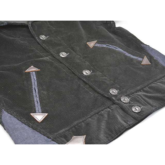 【MISTER FREEDOM/ミスターフリーダム】2024AW「Black Corduroy”SANTA FE”Campus Blouse/ブラックコーデュロイ”サンタフェ”キャンパスブラウス】(SC15639)の画像