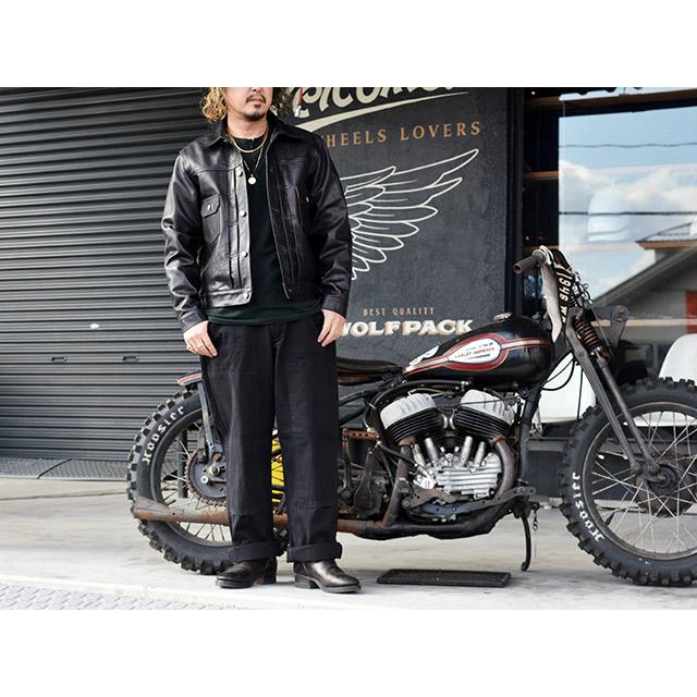 SUGAR CANE/シュガーケーン】2025AW「BLACK HORSEHIDE LEATHER JACKET
