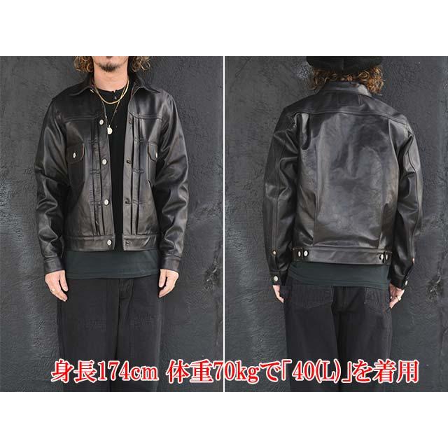SUGAR CANE/シュガーケーン】2025AW「BLACK HORSEHIDE LEATHER JACKET