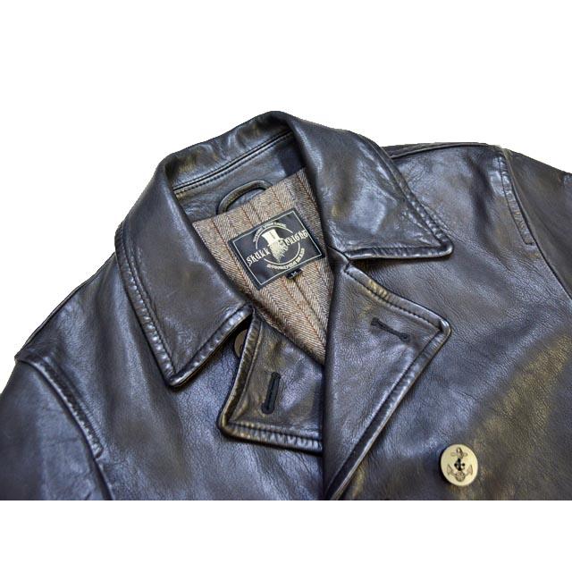 SKULL FLIGHT/スカルフライト】2022AW「Sheep Skin Motorcycle P-Coat