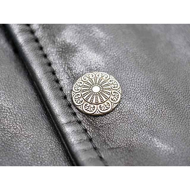 SKULL FLIGHT/スカルフライト】2023AW「Riders Sheepskin Old Cross