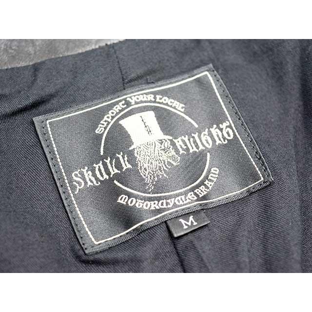SKULL FLIGHT/スカルフライト】2023AW「Riders Sheepskin Old Cross