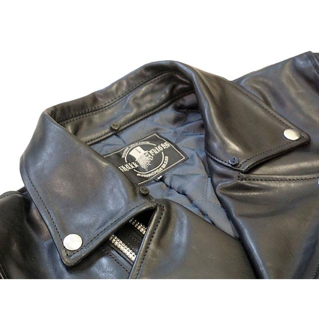 SKULL FLIGHT/スカルフライト】2023SS「Fur Collar Horse Hide Double