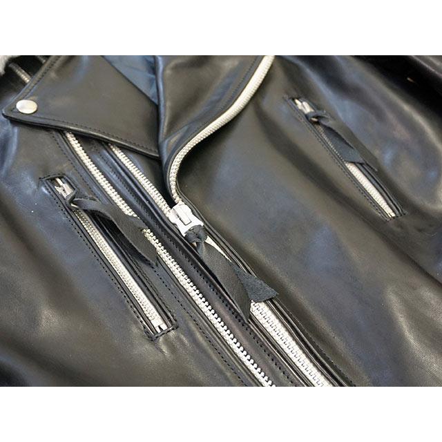 SKULL FLIGHT/スカルフライト】2023SS「Fur Collar Horse Hide Double