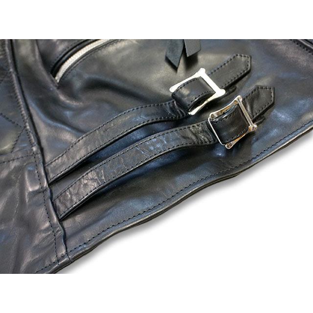 SKULL FLIGHT/スカルフライト】2023SS「Fur Collar Horse Hide Double