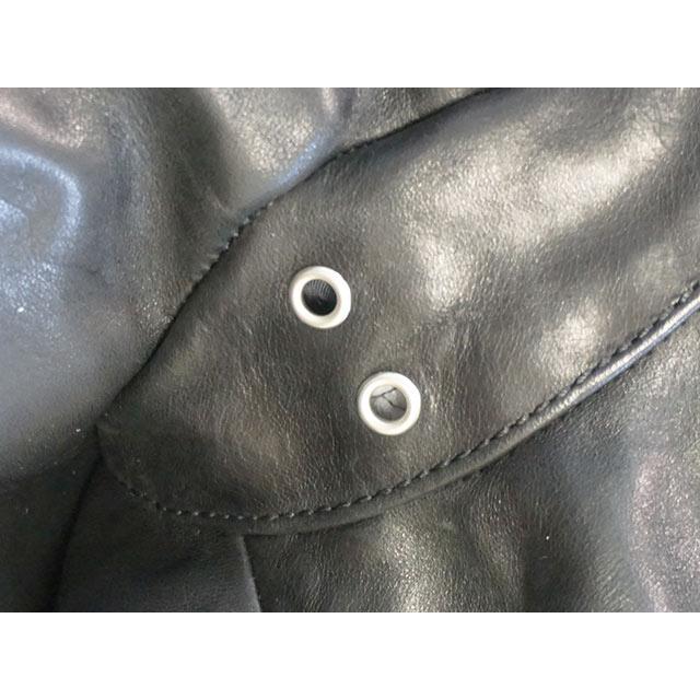 SKULL FLIGHT/スカルフライト】2023SS「Fur Collar Horse Hide Double