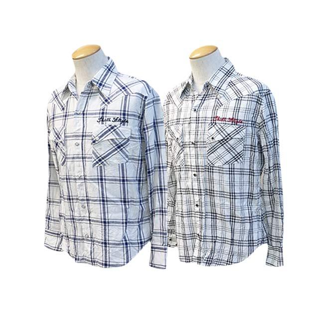 30% OFF)【SKULL FLIGHT/スカルフライト】2023SS「Riders Linen Check