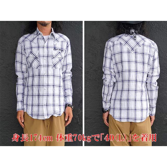 SKULL FLIGHT/スカルフライト】2023SS「Riders Linen Check Western